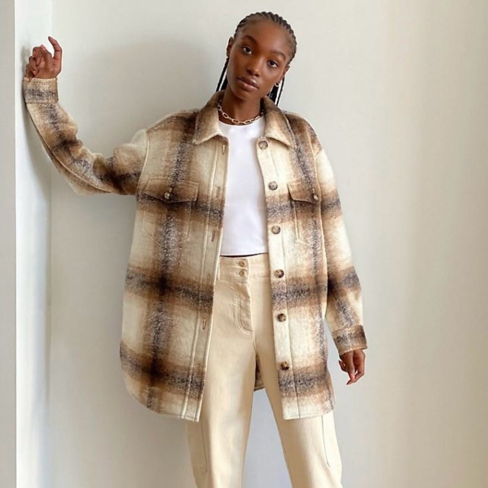 Wilfred Free (RUNS BIG) “Ganna Shirt Jacket”
